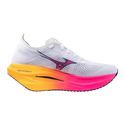 Mizuno WAVE REBELLION PRO 3, moški tekaški copati, bela