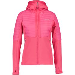 Didriksons ANNEMA WNS FULL ZIP 6, ženska pohodna jakna, roza