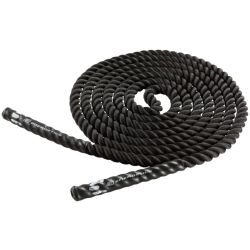 Energetics BATTLE ROPE, dodatek za fitnes, črna