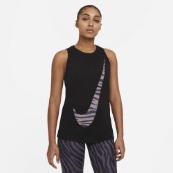 Nike DRI-FIT WO ICON CLASH TRAINING TANK, maja, črna