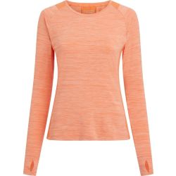 Energetics EVII L/S W, ženska tekaška majica, oranžna