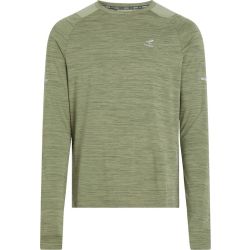 Energetics AILO LS M, moška tekaška majica, zelena