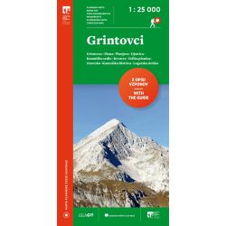Pzs GRINTOVCI 1:25.000, zemljevid, večbarvno