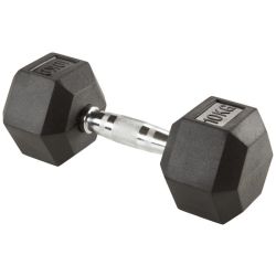 Energetics HEX DUMBBELLS, uteži, črna