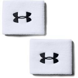 Under Armour PERFORMANCE WRISTBANDS, trak zapestni fit, bela