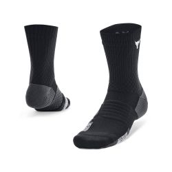 Under Armour PJT ROCK AD PLYMKER 1PK MID, nogavice m.fit, črna