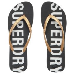 Superdry CODE ESSENTIAL FLIP FLOP, japonke, črna