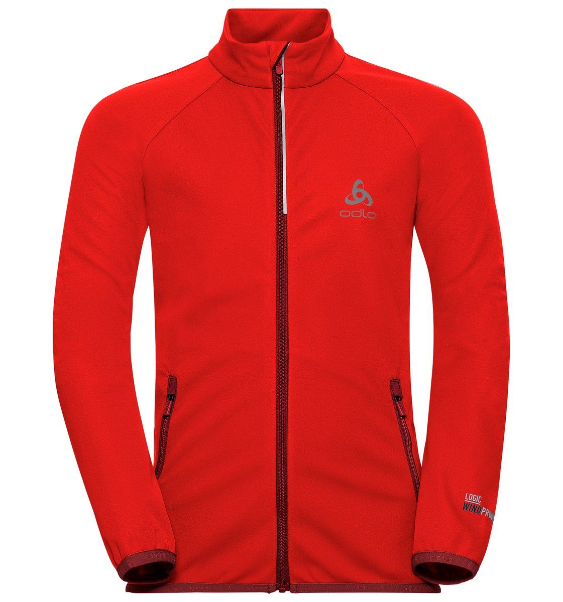 Odlo AEOLUS ELEMENT WARM JACKET otro ka jakna rde a Intersport