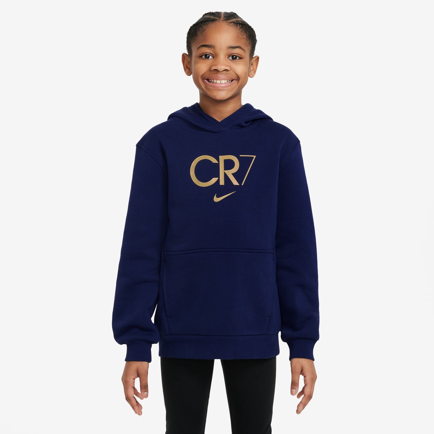 Nike CR7 K NK CLUB FLC HDY pulover o.nog modra Intersport