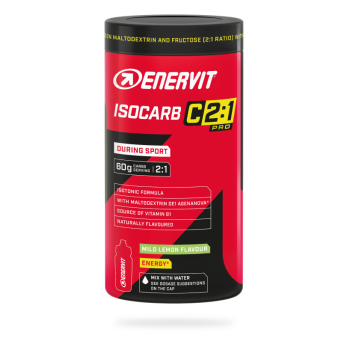 Enervit C2:1PRO ISOCARB MILD LEMON 650G, športna prehrana