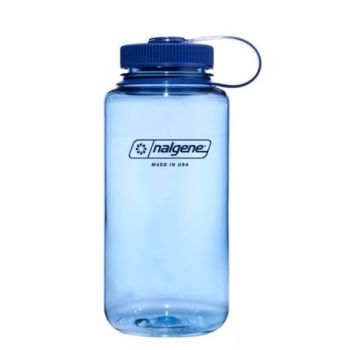 Nalgene WIDE MOUTH 1000ML, steklenica, modra