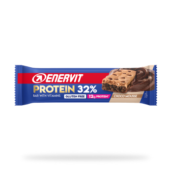 Enervit PROTEIN BAR 32% CHOCO MOUSSE 38G, športna prehrana