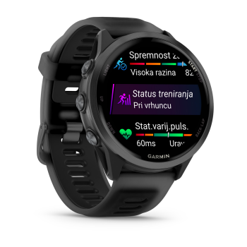Garmin FORERUNNER 570 - 47 MM, športna ura, črna
