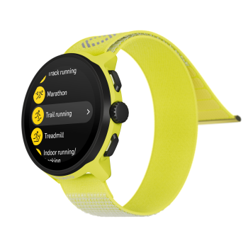 Suunto RUN, športna ura, rumena