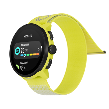 Suunto RUN, športna ura, rumena