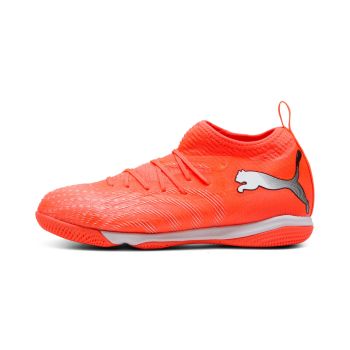 Puma FUTURE 9 MATCH IT + MID JR, otroški nogometni copati, oranžna
