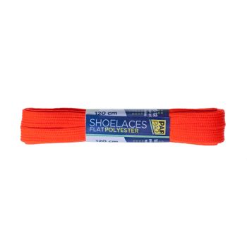 Terinda SHOE LACES FLUO, vezalke, oranžna