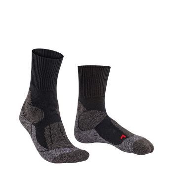Falke TK1 ADVENTURE M, moške pohodne nogavice, črna