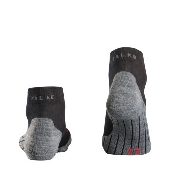 Falke RU4 ENDURANCE SHORT, moške tekaške nogavice, siva