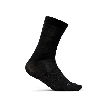 Craft CORE WOOL LINER SOCK 2-PACK, nogavice m.kr kol, črna