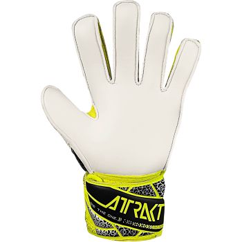 Reusch ATTRAKT SOLID JUNIOR, otroške nogometne rokavice, srebrna