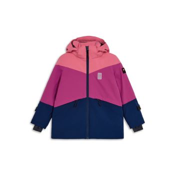 Lego kidswear LWJESTED 708, otroška smučarska jakna, vijolična