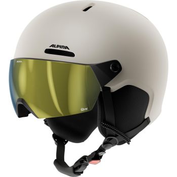 Alpina ZUPO 2 VISOR Q-LITE, otroška smučarska čelada, bež