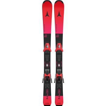 Atomic REDSTER J2 100-120 + C 5 GW, set otroških all round smuči, rdeča