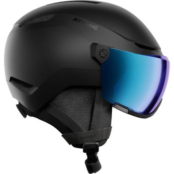Atomic REVENT VISOR STEREO, smučarska čelada, črna