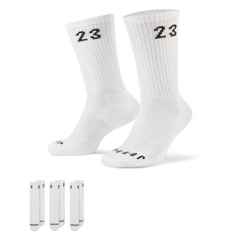 Nike U J ESSENTIAL CREW 3PR - 144, nogavice m.koš, bela