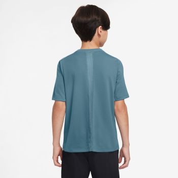 Nike B NK DF MULTI SS TOP GX LOVE, maja o.kr, modra