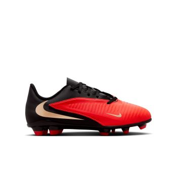 Nike JR PHANTOM 6 LOW CLUB FG/MG, otroški nogometni čevlji, rdeča