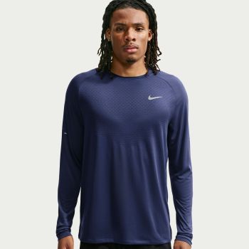 Nike M NK DFADV STRIDE LS TOP, moška tekaška majica, modra