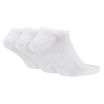 Nike U NK EVERYDAY LTWT NS 3PR, nogavice m.kr fit, bela