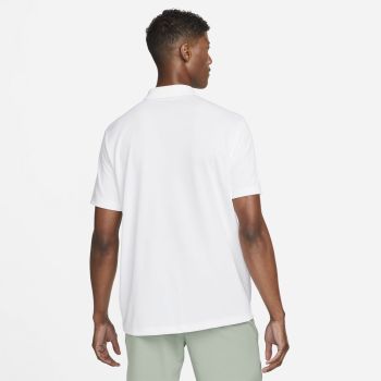 Nike M NKCT DF POLO SOLID, maja m.kr ten polo, bela