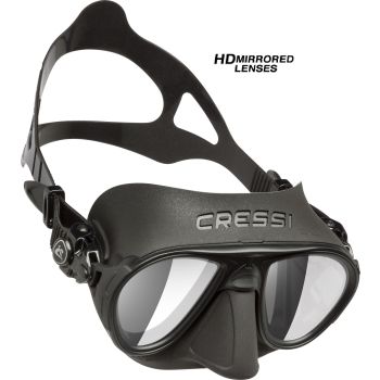 Cressi Sub CALIBRO SF HD, potapljaška maska, črna