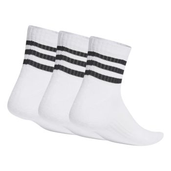 Adidas 3S C SPW MID 3P, nogavice m. kr, bela