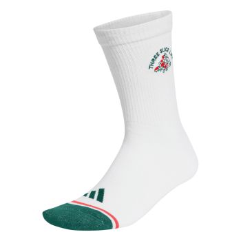 Adidas GRAPHIC SOCK 1P, nogavice m., bela