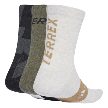 Adidas TRX MT SCK 3PP, moške pohodne nogavice, večbarvno