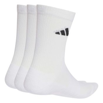 Adidas C ESS CRW 3P, nogavice m.kr fit, bela