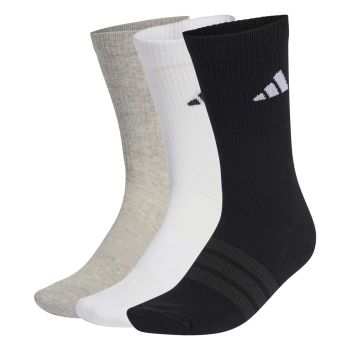 Adidas C ESS CRW 3P, nogavice m.kr fit, siva