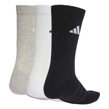 Adidas C ESS CRW 3P, nogavice m.kr fit, siva