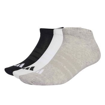 Adidas T ESS LOW 3P, nogavice m.kr fit, siva
