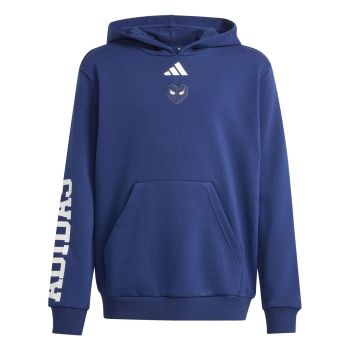 Adidas J MRVL SM HD, pulover o., modra