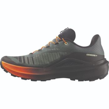 Salomon GENESIS 2, moški trail tekaški copati, siva