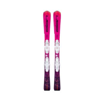 Elan RC MAGIC JRS + EL 7.5 GW, set otroških all round smuči, roza