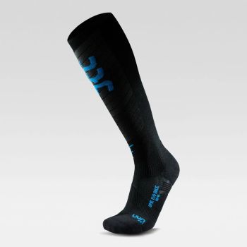 Uyn MAN SKI EVO RACE ONE SOCKS, moške smučarske nogavice, črna