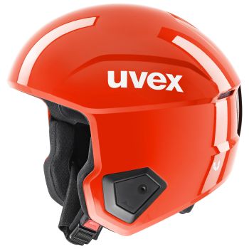 Uvex RACE UP, otroška smučarska čelada, rdeča
