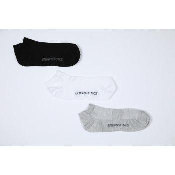 Energetics EN 100 UX, nogavice m.kr fit, bela