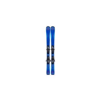 Fischer THE CURV JR + FS 7 CA JRS, set otroških all round smuči, modra